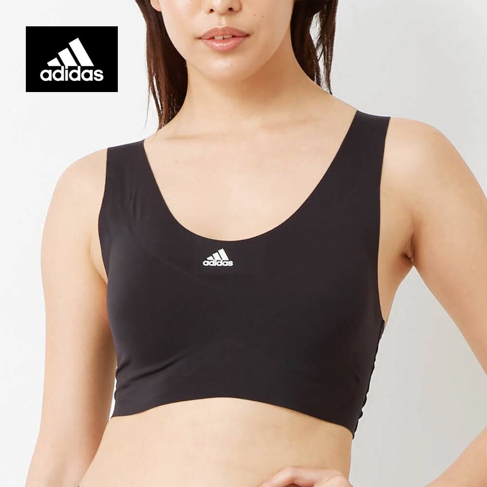 ＜GUNZE グンゼ＞ adidas(アディダス) ハーフトップ（レディース） カーキー M