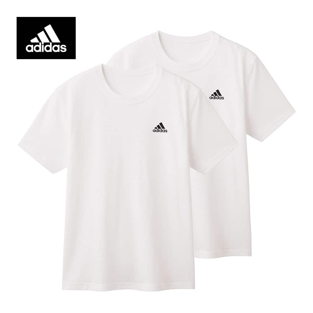 【新品タグ付】adidas アディダス 吸汗速乾　クールネックTシャツ★Mサイズ