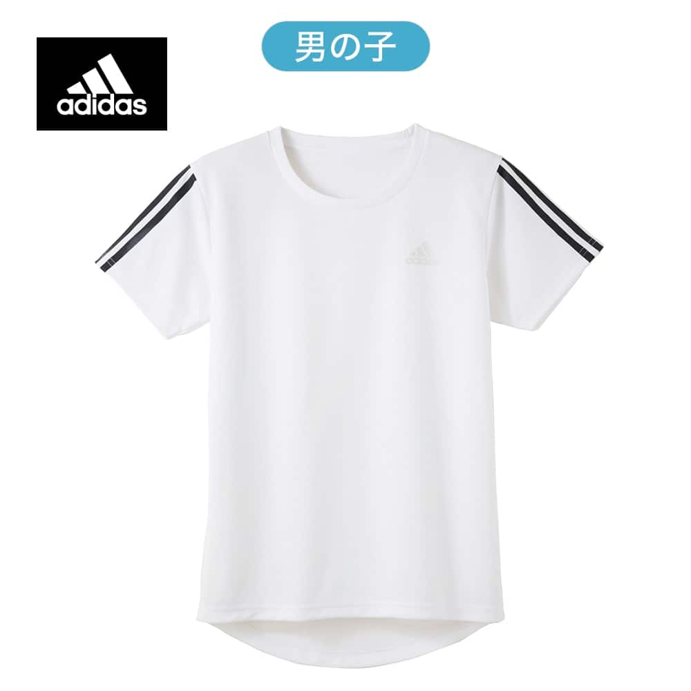 ＜GUNZE グンゼ＞ 20%OFF！キッズ adidas(アディダス) インナーTシャツ（男の子）【SALE】 レッド 160画像