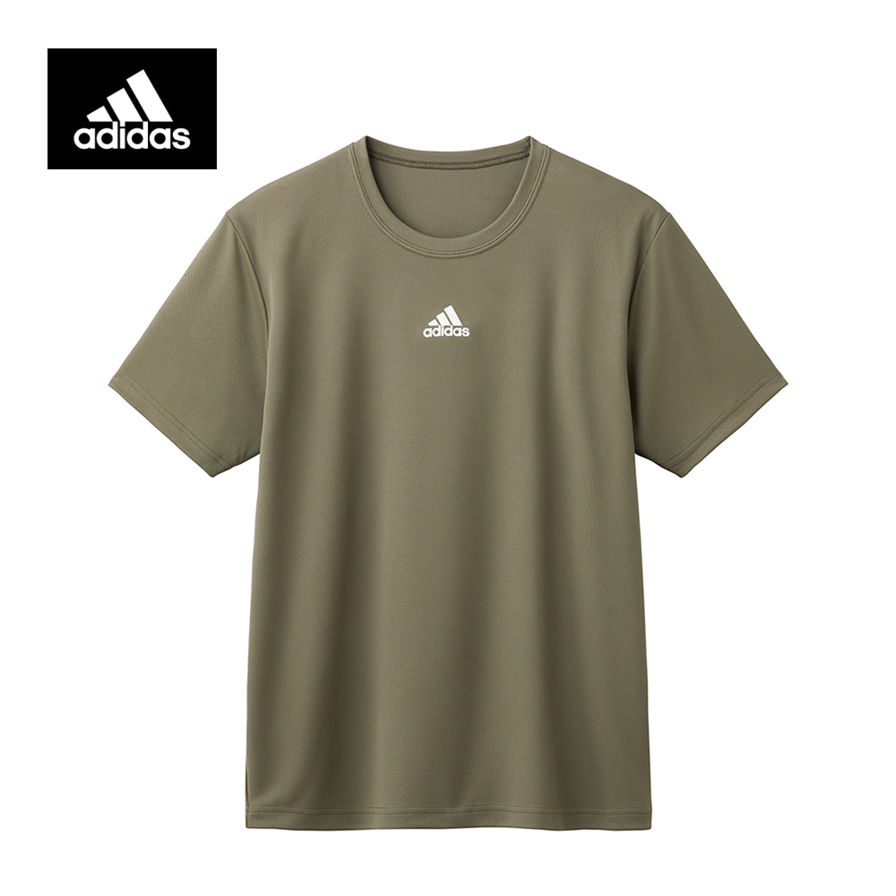 【新品タグ付】adidas アディダス 吸汗速乾　クールネックTシャツ★Mサイズ