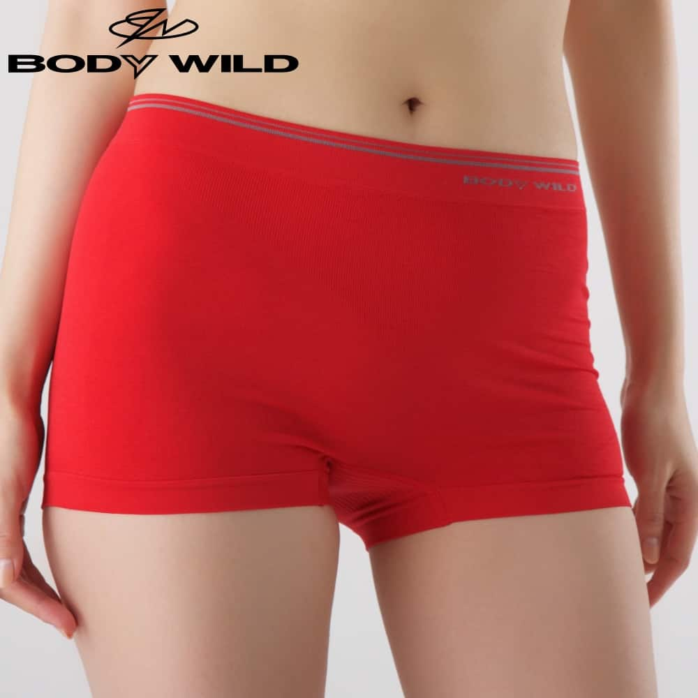 ＜GUNZE グンゼ＞ BODY WILD(ボディワイルド) 【直営店限定】ボクサーパンツ(1分丈)(レディース)【よりどりセール】 ライトピンク M