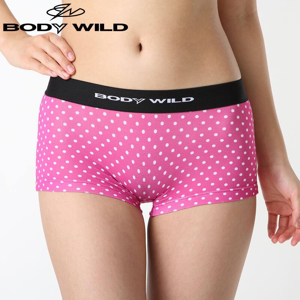 ＜GUNZE グンゼ＞ BODY WILD(ボディワイルド) 【直営店限定】ボクサーパンツ（レディース） 1E M