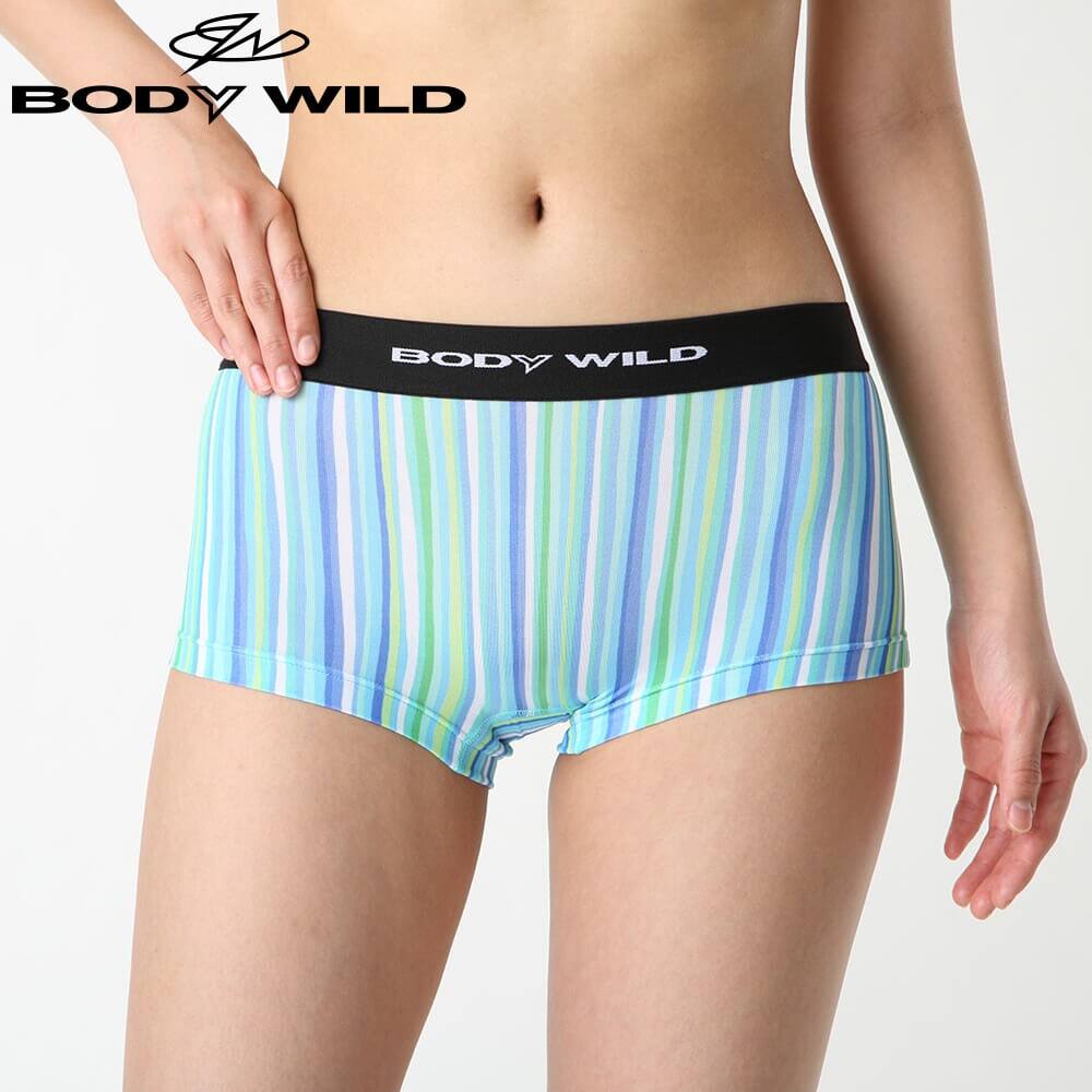 ＜GUNZE グンゼ＞ BODY WILD(ボディワイルド) 【直営店限定】ボクサーパンツ（レディース） 5E M