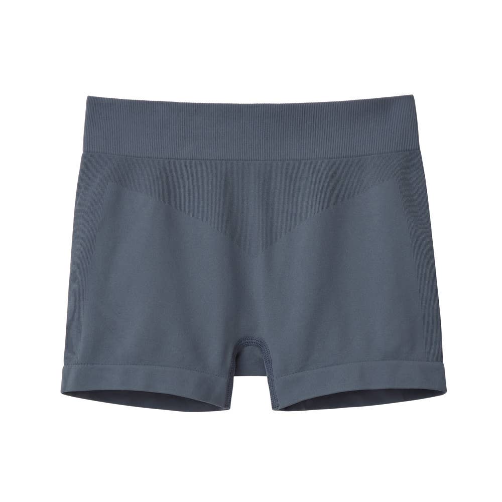 【3D MADE】レディースボクサーパンツ BHS462A グレイッシュブルー