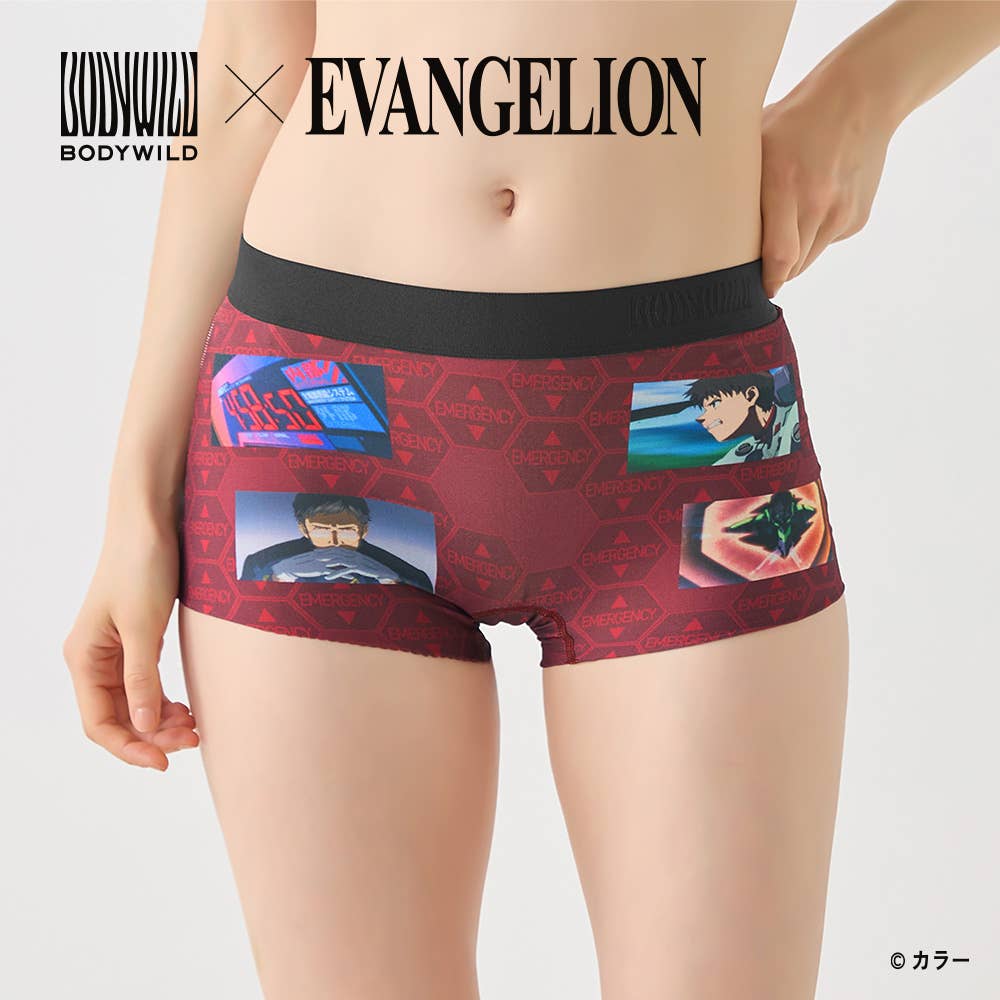 【エヴァンゲリオン】レディースボクサーパンツ