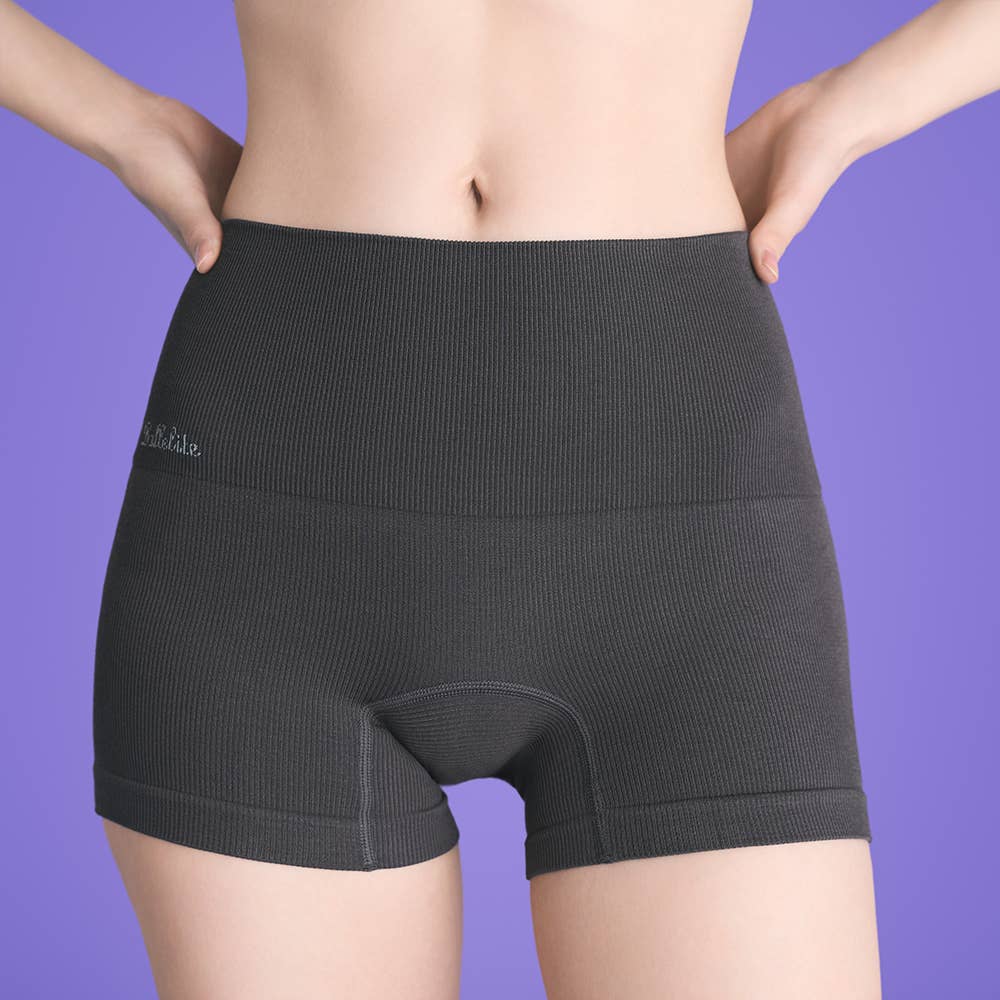 【MASH×GUNZE】お腹シェイプボーイレッグショーツ BL2062B スミクロ