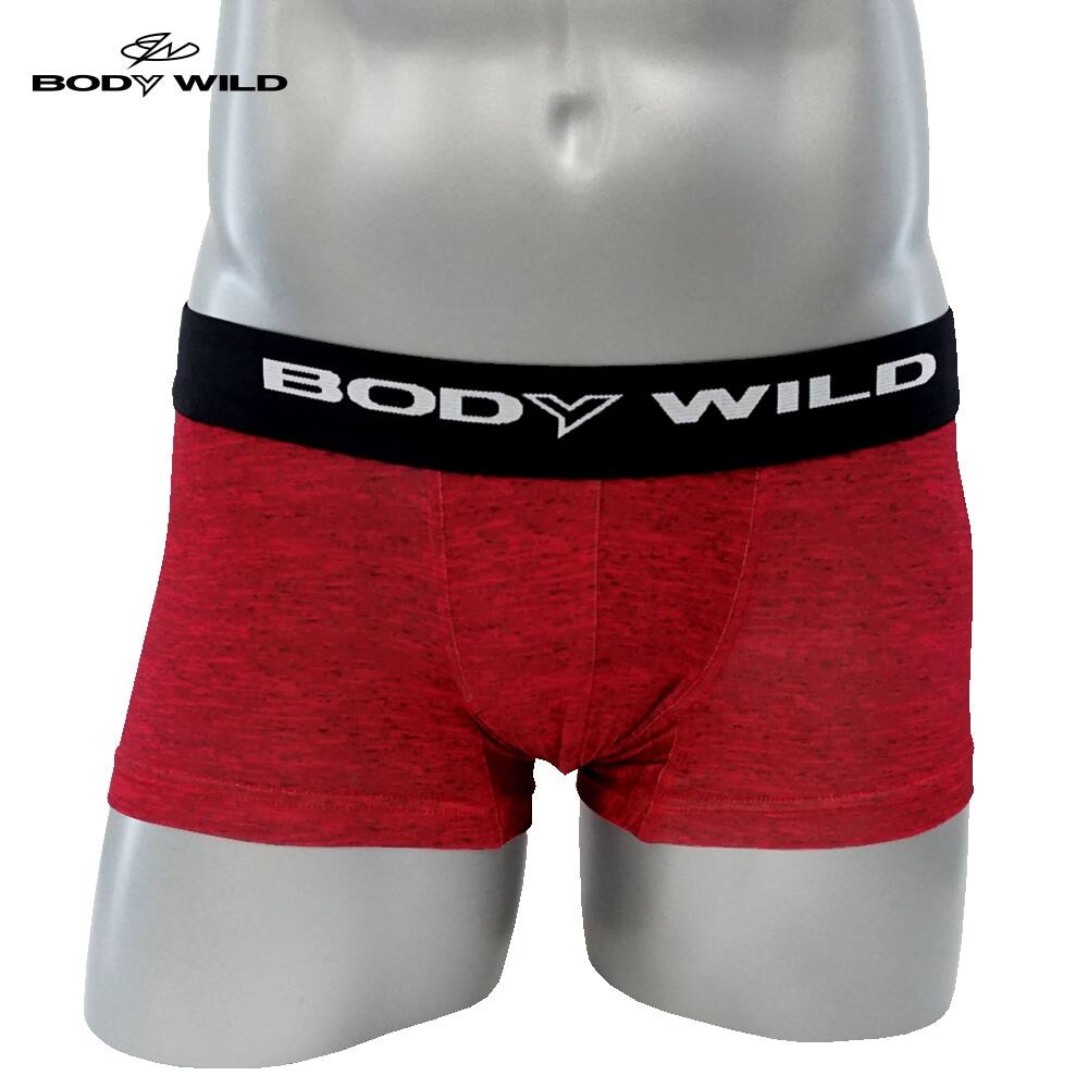  BODY WILD(ボディワイルド) 【直営店限定】ローライズボクサー（前とじ）（メンズ） 1B M