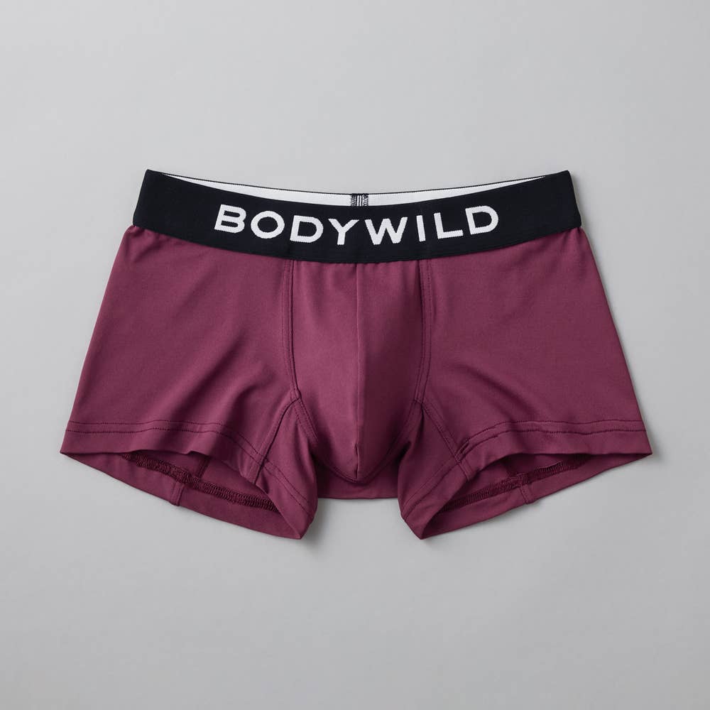 【直営店限定】ローライズボクサーパンツ(前とじ) BW2997P ボルドー