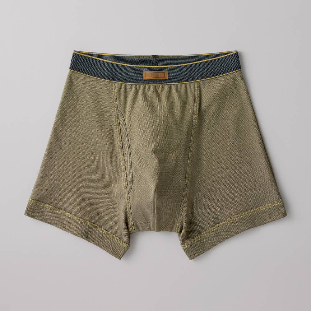 【直営店限定】ボクサーパンツ(前あき) BW4585P カーキ