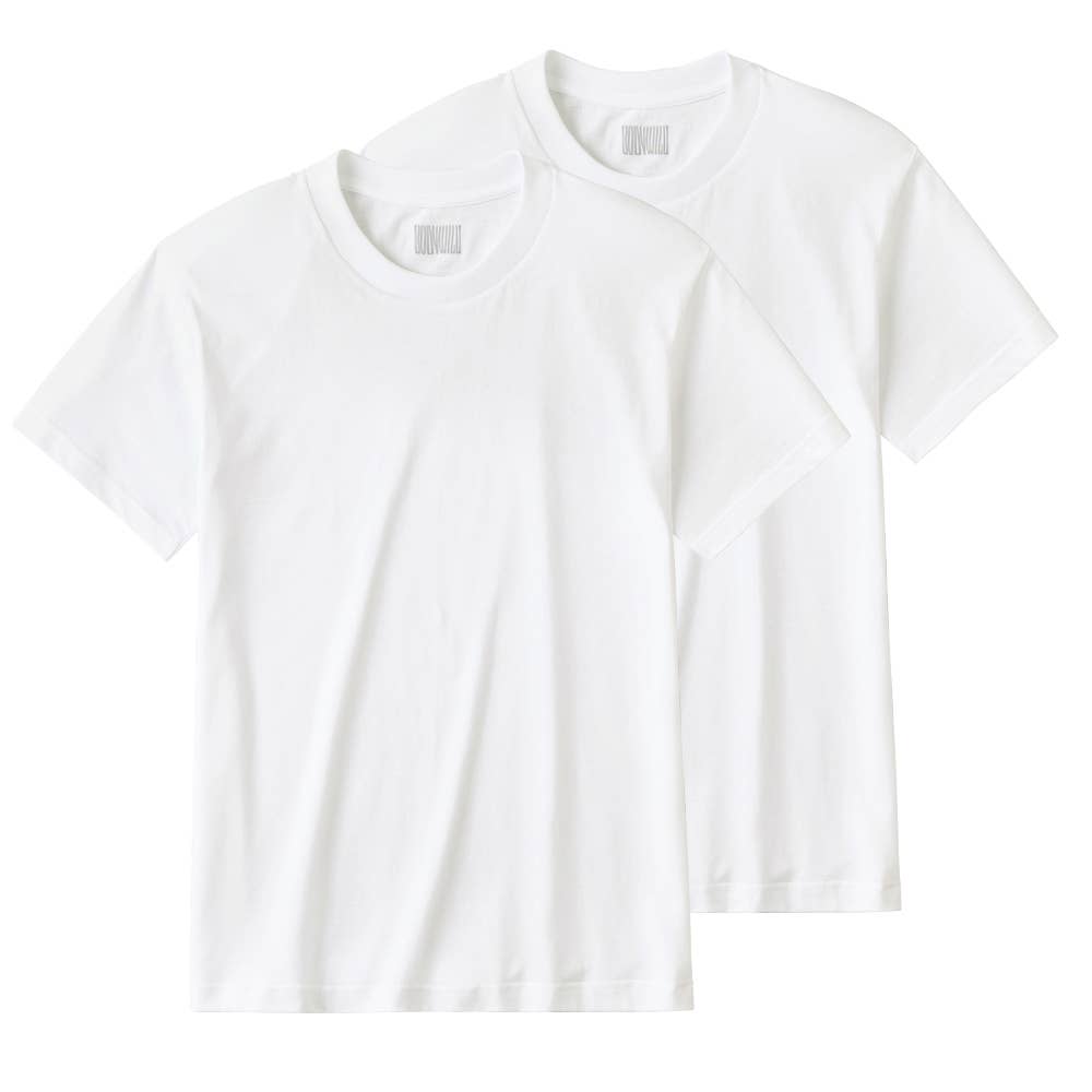 クルーネックTシャツ（2枚組）【SALE】 BW5023C :メンズ トップス