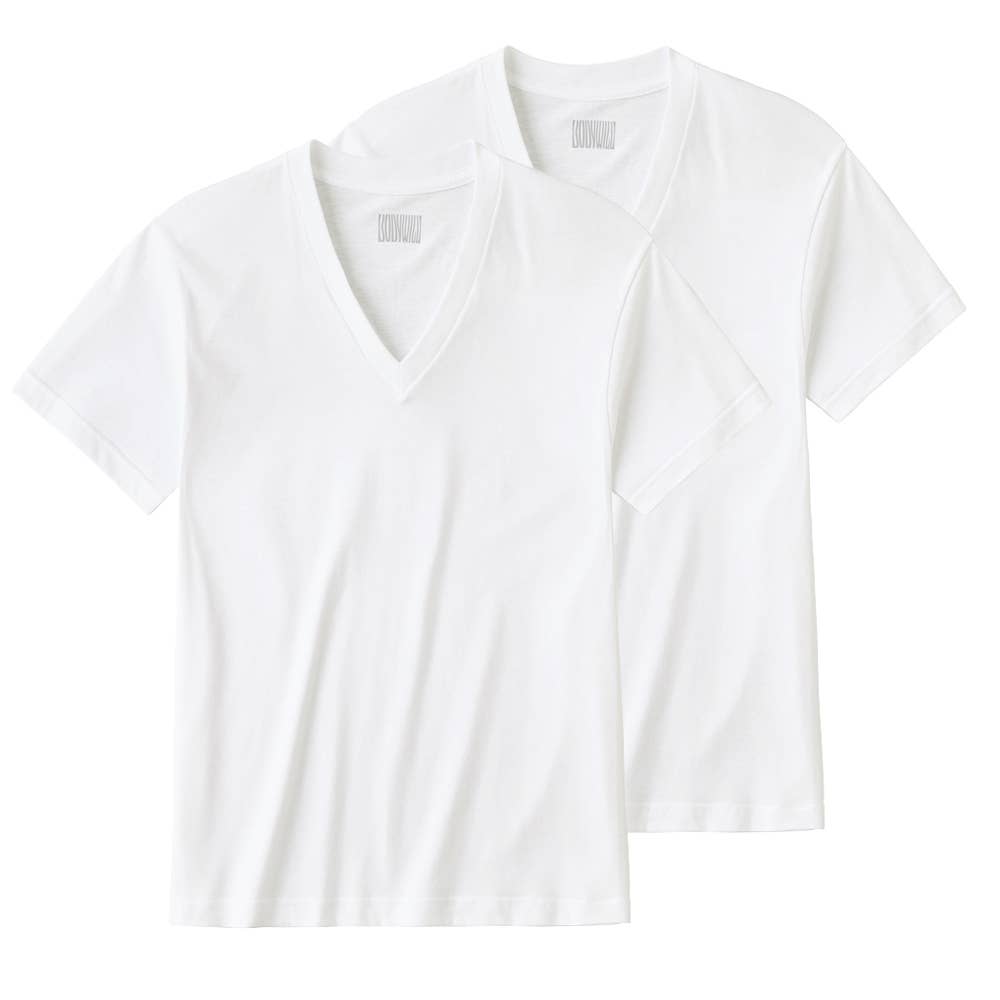 VネックTシャツ（2枚組） BW5025C :メンズ トップス