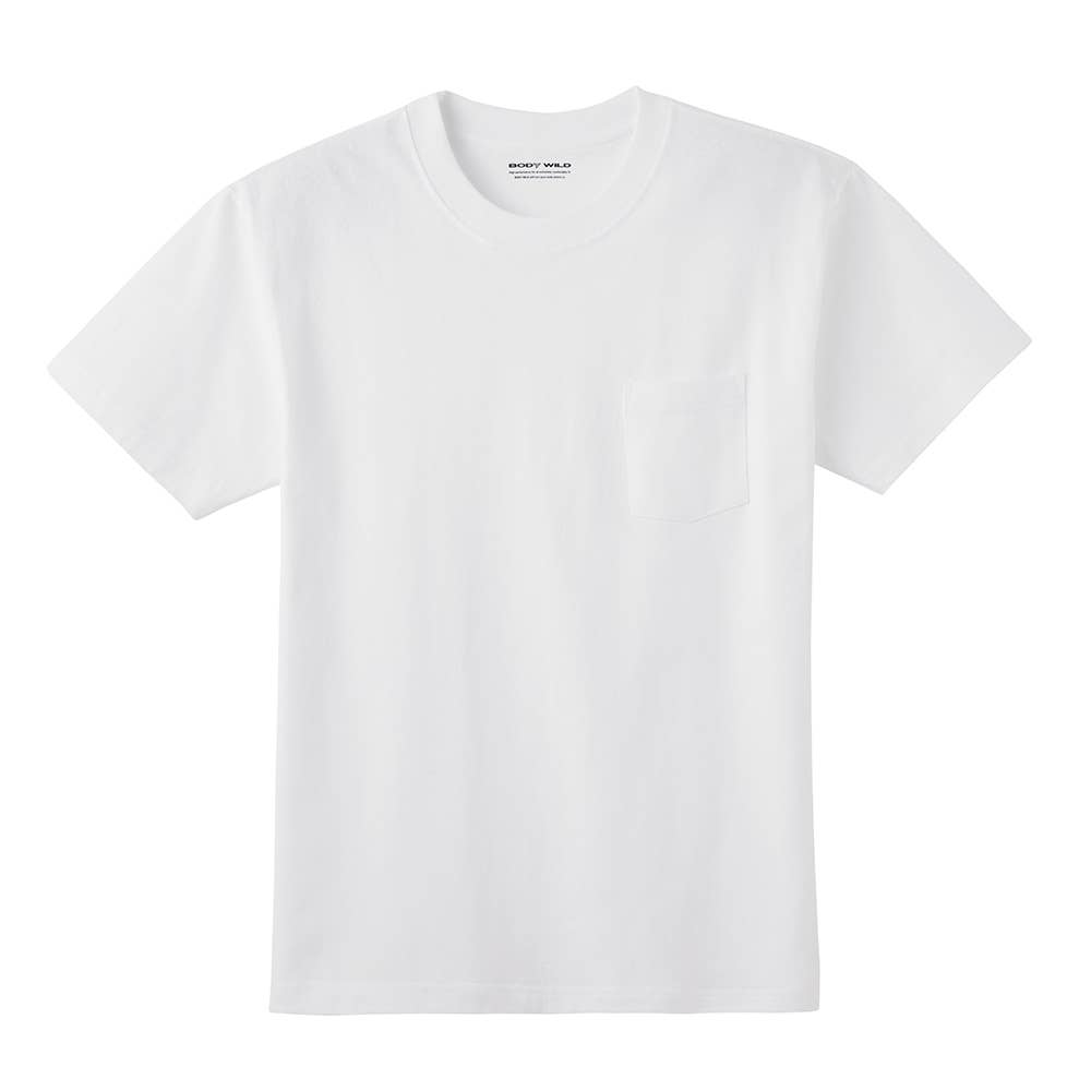 ポケット付ヘビーウェイトｔシャツ２枚組 メンズ Ll ブラック メンズ