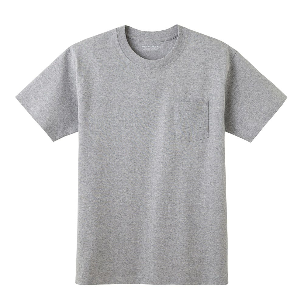 ポケット付ヘビーウェイトＴシャツ２枚組(メンズ) BW52142: メンズ トップス