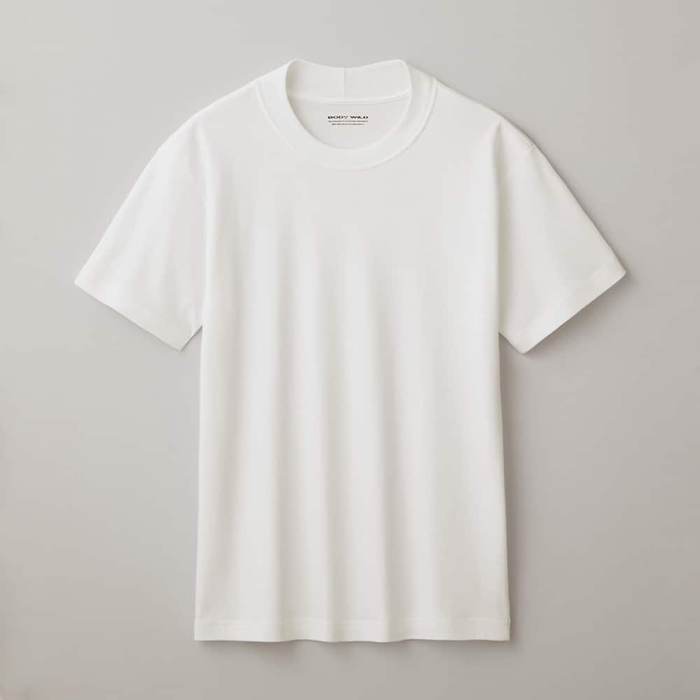 ジャケット対応】クルーネックTシャツ BW5413B :メンズ トップス