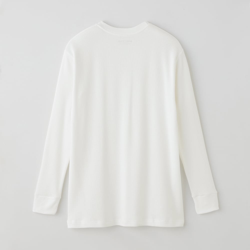 ワッフル】クルーネックロングスリーブシャツ【SALE】 BW5610 :メンズ トップス