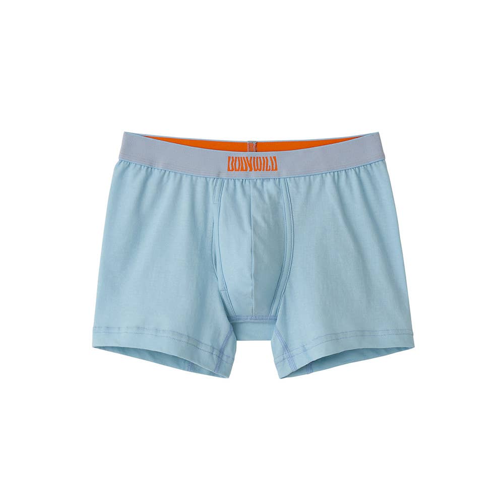 【綿混】ボクサーパンツ（前あき） BWB104B サックス