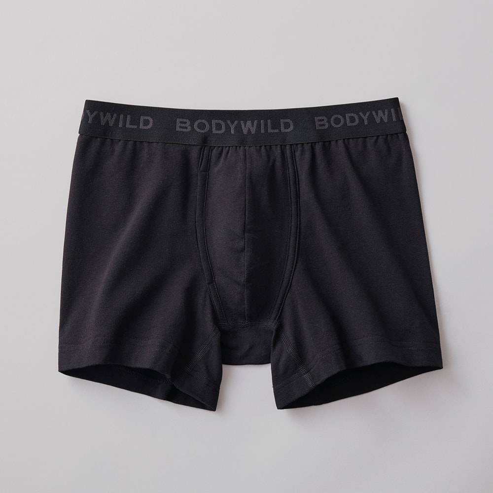 ブラック綿パンツ ブラック 黒 ワイドパンツ[品番：DCTW0002278]｜Decorative