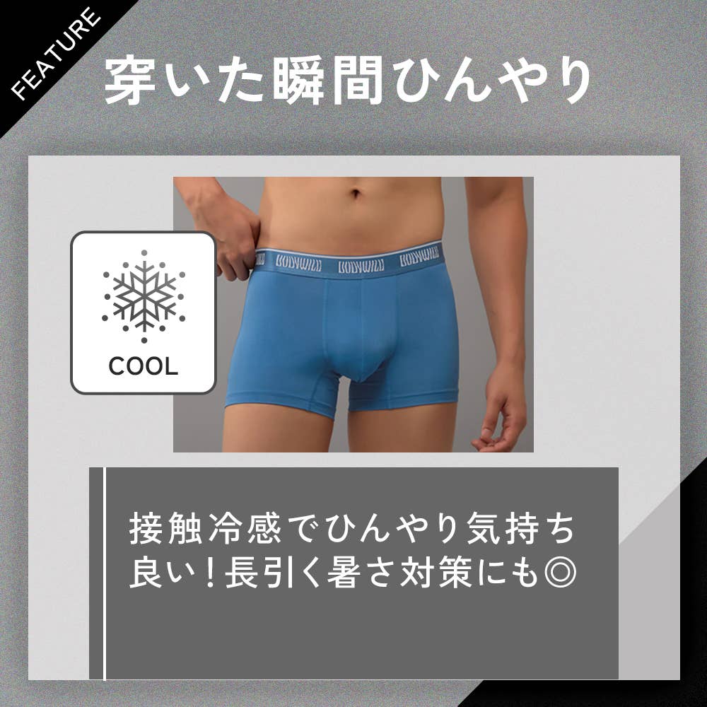 【パンツの日限定3枚セット】ボクサーパンツ(前とじ) BWC000ST E2