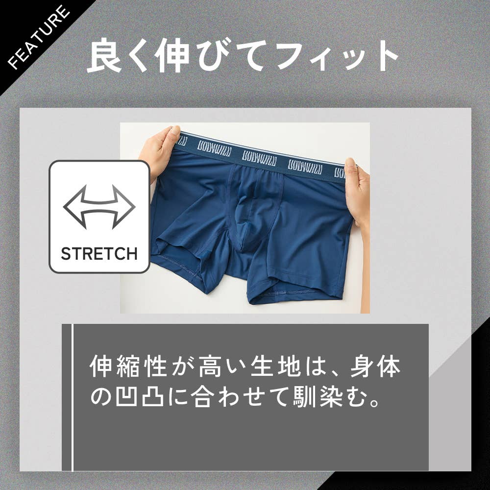 【パンツの日限定3枚セット】ボクサーパンツ(前とじ) BWC000ST E4
