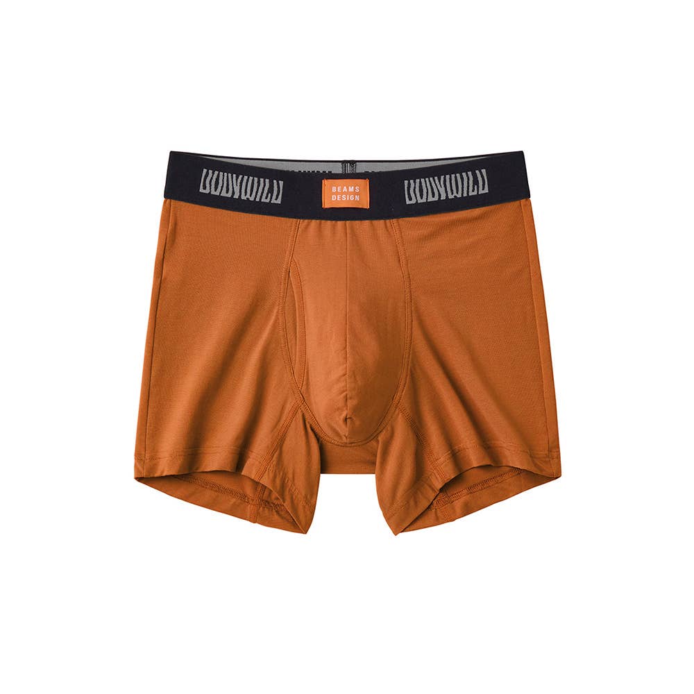 【吸汗速乾】ボクサーパンツ（前あき） BWC100B オレンジ