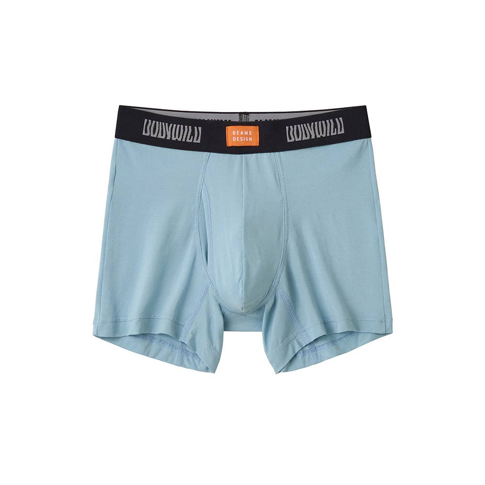 【吸汗速乾】ボクサーパンツ（前あき） BWC100B サックス