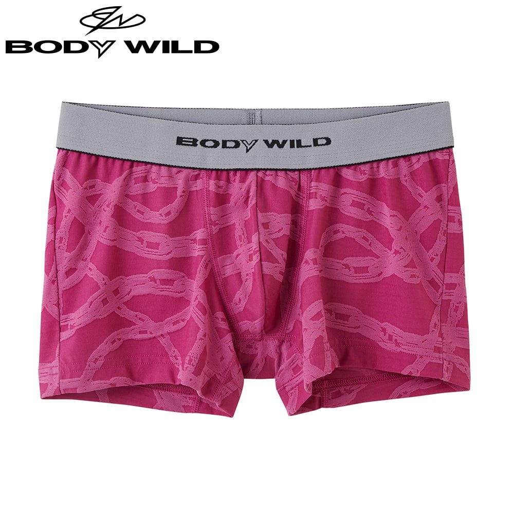 ＜GUNZE グンゼ＞ BODY WILD(ボディワイルド) 【SEAM OFF(シームオフ)】エアーズボクサー（前あき）（メンズ） ブラック L