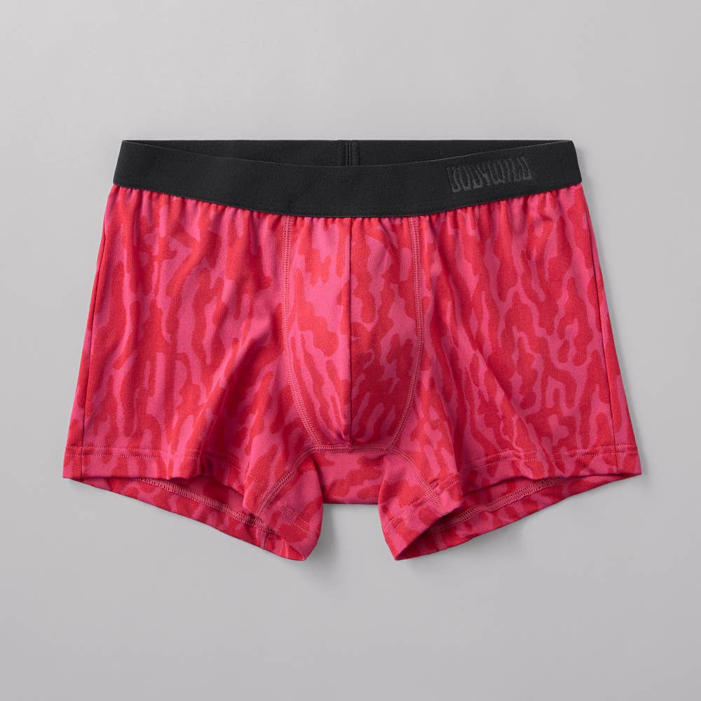 【ジャカード】ボクサーパンツ（前とじ） BWE122A ピンク