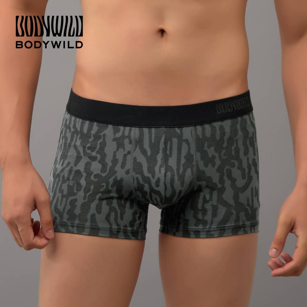 【ジャカード】ボクサーパンツ（前とじ）