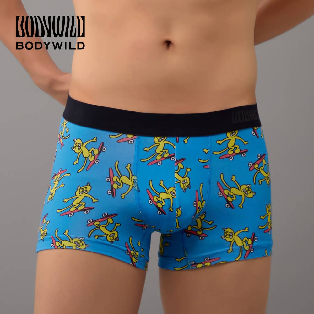 【吸汗速乾】ボクサーパンツ（前とじ）