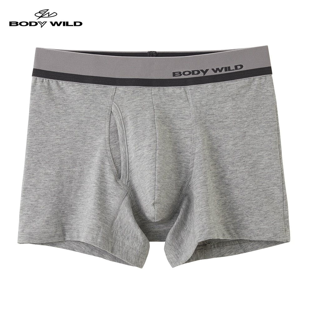 ＜GUNZE グンゼ＞ 10%OFF！BODY WILD(ボディワイルド) ボクサーパンツ（前とじ）（メンズ）【SALE】 ベリー LL