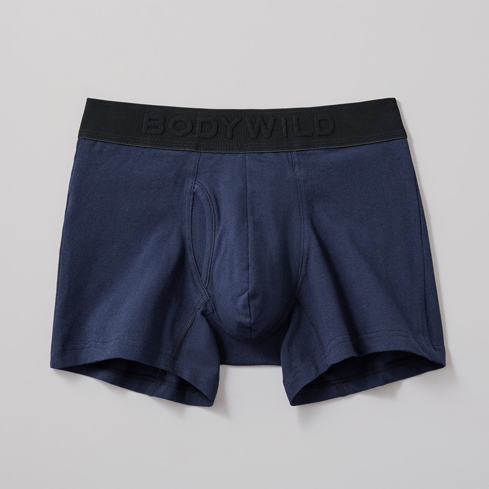 オーガニックコットン混】ボクサーパンツ（前あき）【セット割