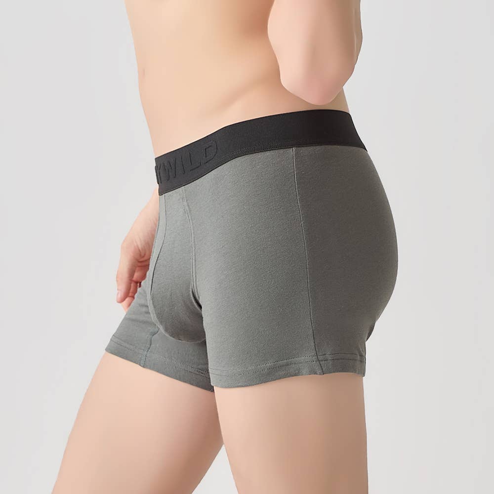 【オーガニックコットン混】ボクサーパンツ(前あき) BWL300C E7