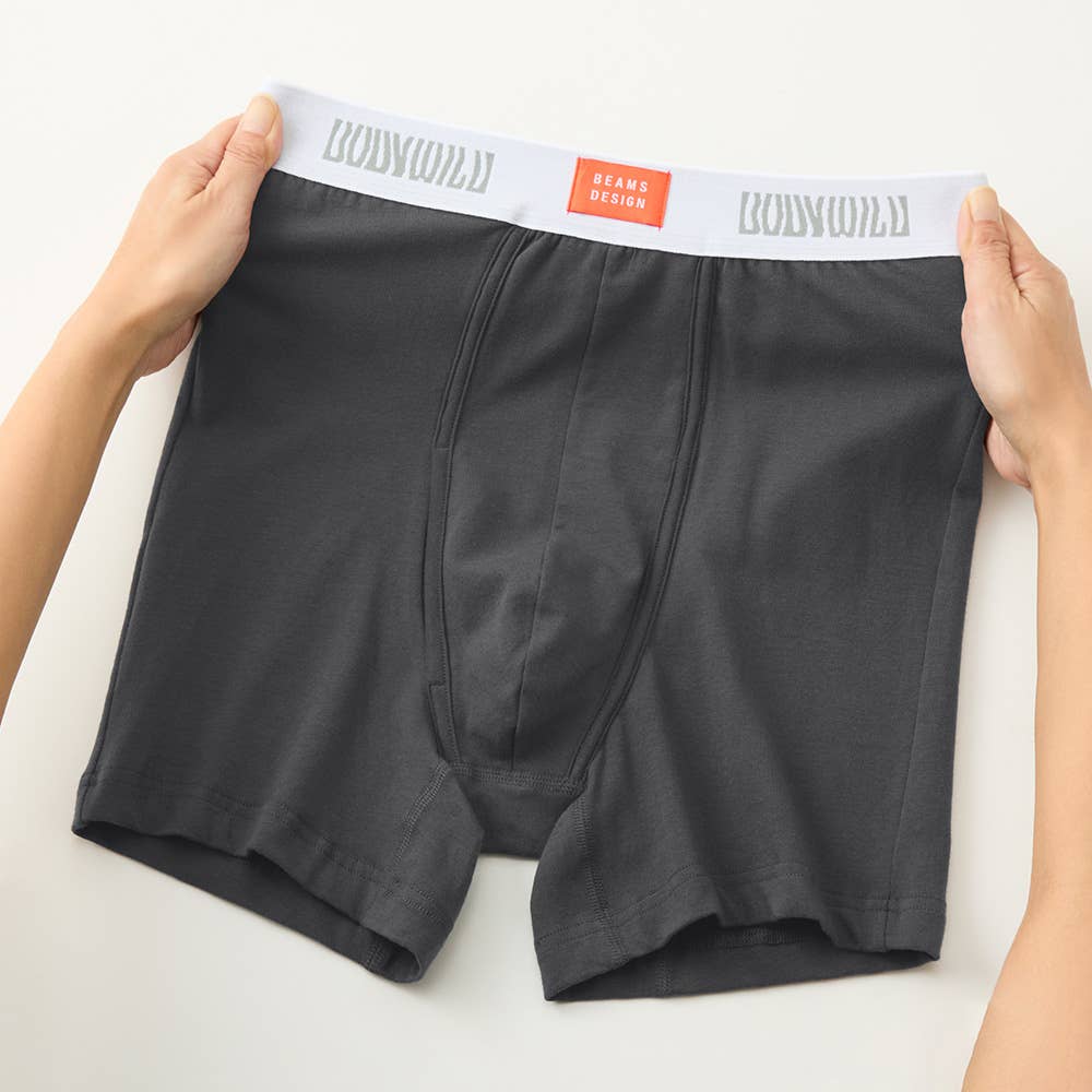 【股上深め】ボクサーパンツ(前あき) BWL353B E3