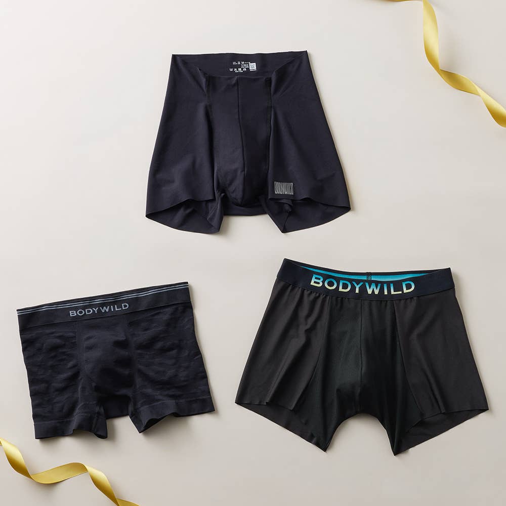 【創業130周年記念】BODY WILD ボクサーパンツ はき比べセット(送料無料) BWMK01 ボディワイルド セットB