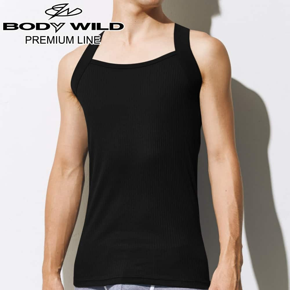  20%OFF！BODY WILD プレミアム(ボディワイルド プレミアム) 【プレミアムライン】タンクトップ(メンズ)【SALE】 オフホワイト LL