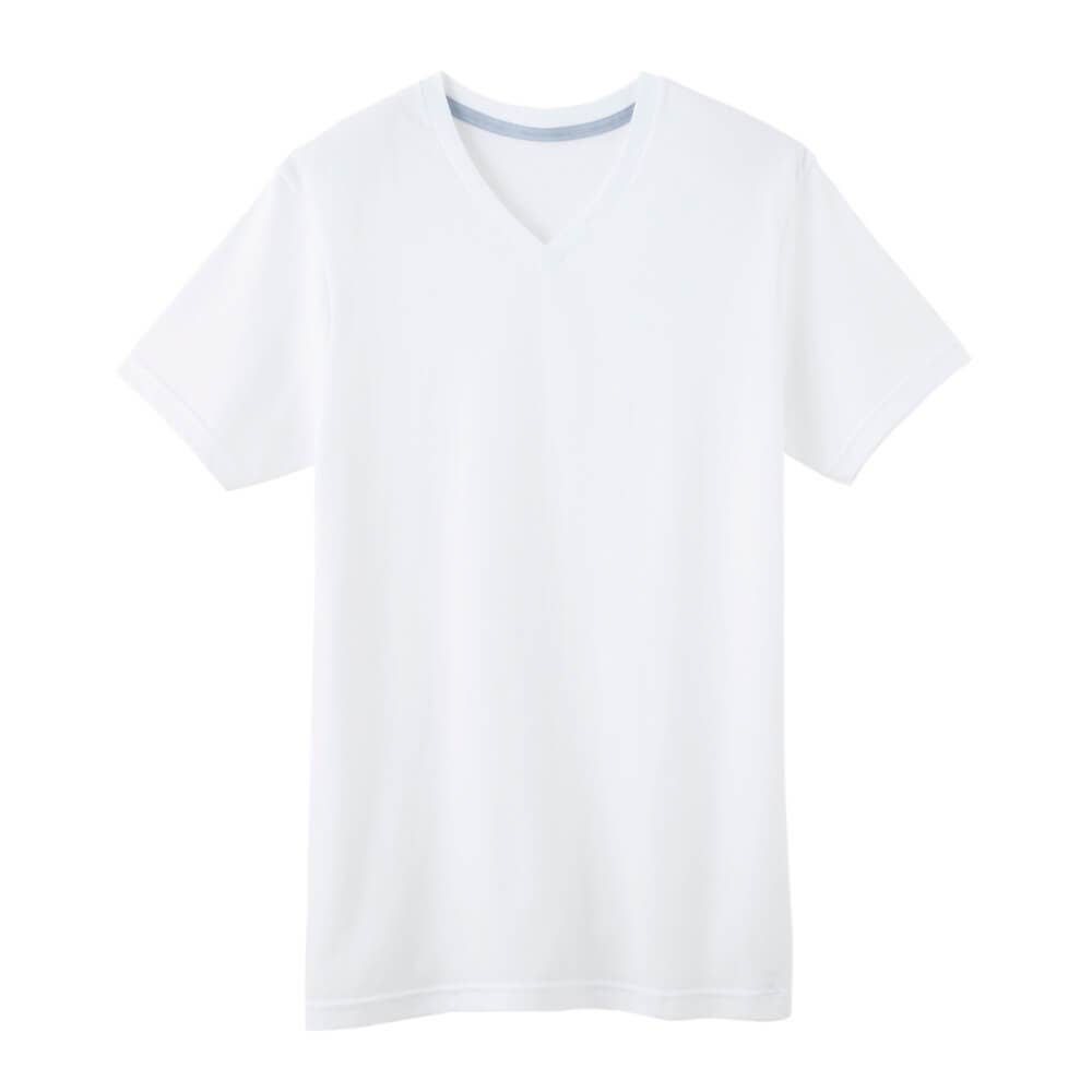 プレミアムライン Vネックtシャツ ｖ首 メンズ Sale M ホワイト メンズ