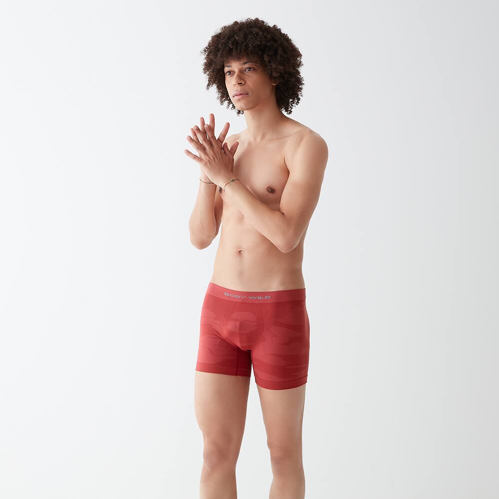 e-BOXER】ボクサーパンツ(セミロング丈)(前とじ)【SALE】 BWS683J