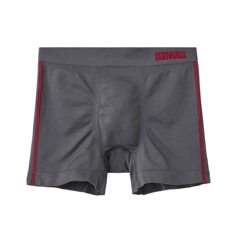 動きやすい フィット感抜群 前とじ ボクサーパンツ BWS852A グレー