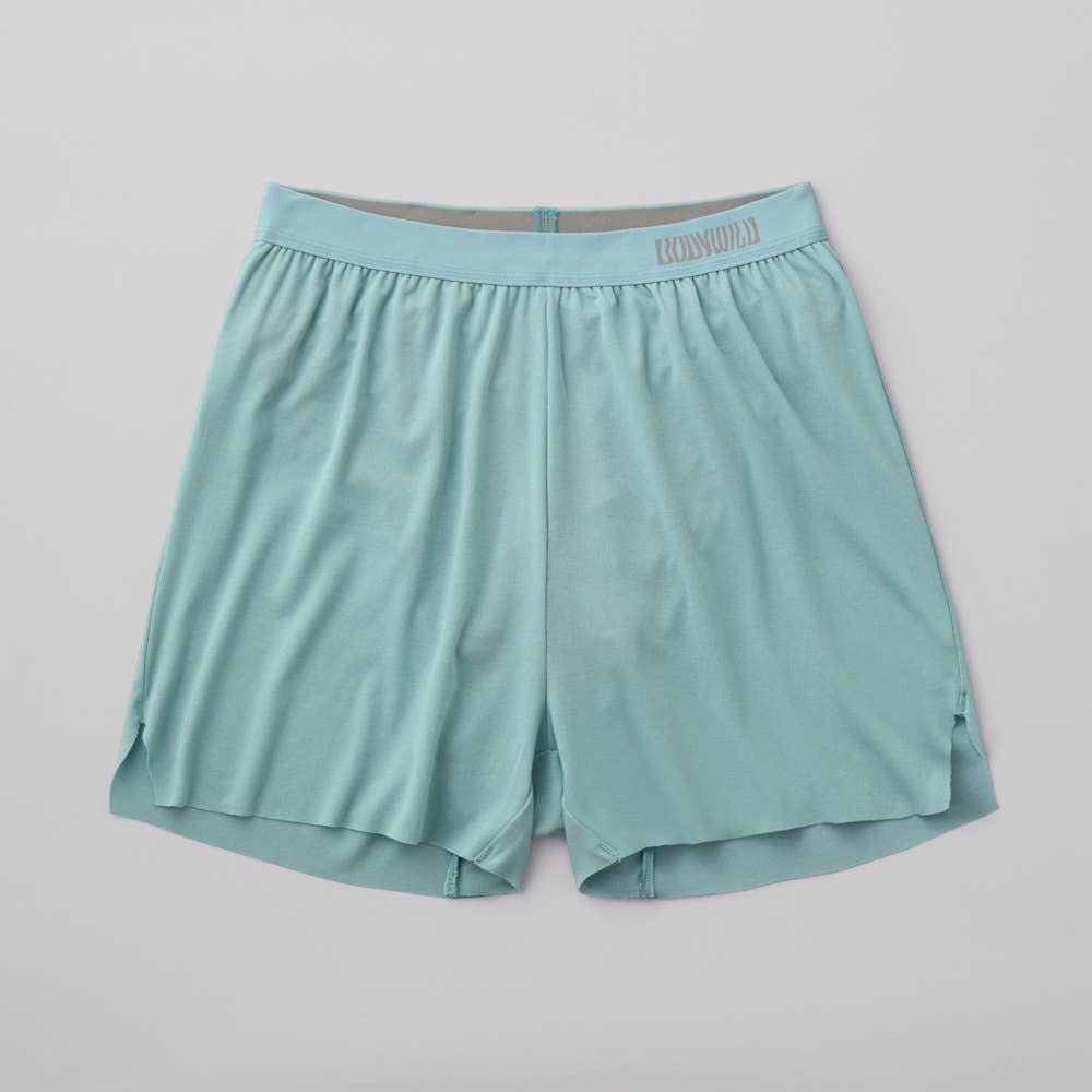 【テレビ千鳥】紹介商品【ブリーフ内蔵】フィットトランクス（前とじ） BWT001A ライトサックス