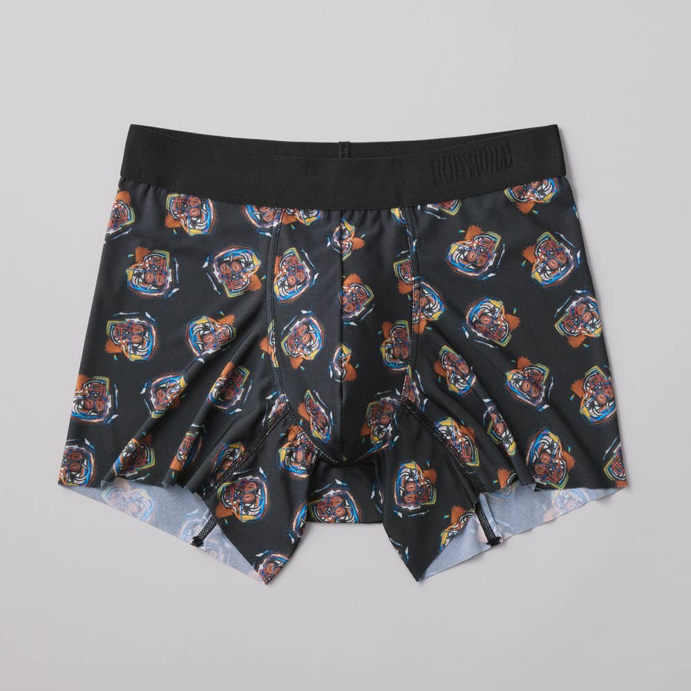 【バスキア】メンズボクサーパンツ（前とじ） BWV988EC-0001A 1A