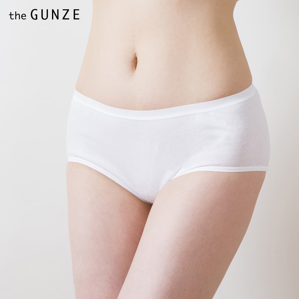  the GUNZE(ザグンゼ) 【STANDARD】レギュラーショーツ(レディース)【まとめ買い対象】 スイートアクア L