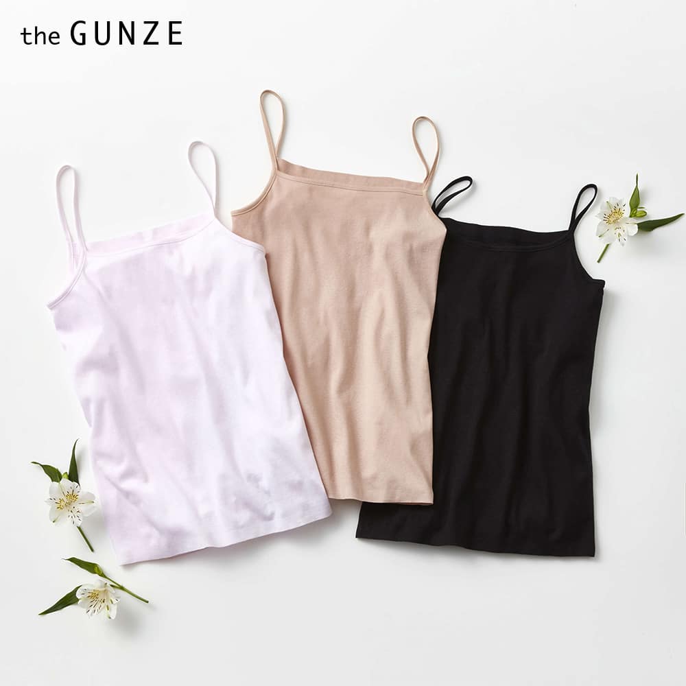 ＜GUNZE グンゼ＞ the GUNZE(ザグンゼ) 【SEAMLESS】キャミソール（レディース）【まとめ買い対象】 ペールピンク M