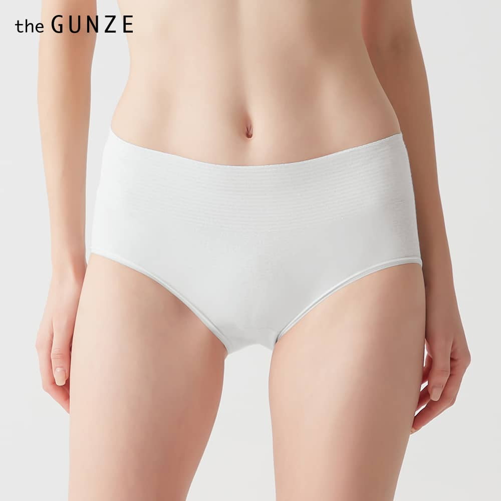 ＜GUNZE グンゼ＞ the GUNZE(ザグンゼ) 【SEAMLESS】レギュラーショーツ（レディース） シュガーブラウン M画像