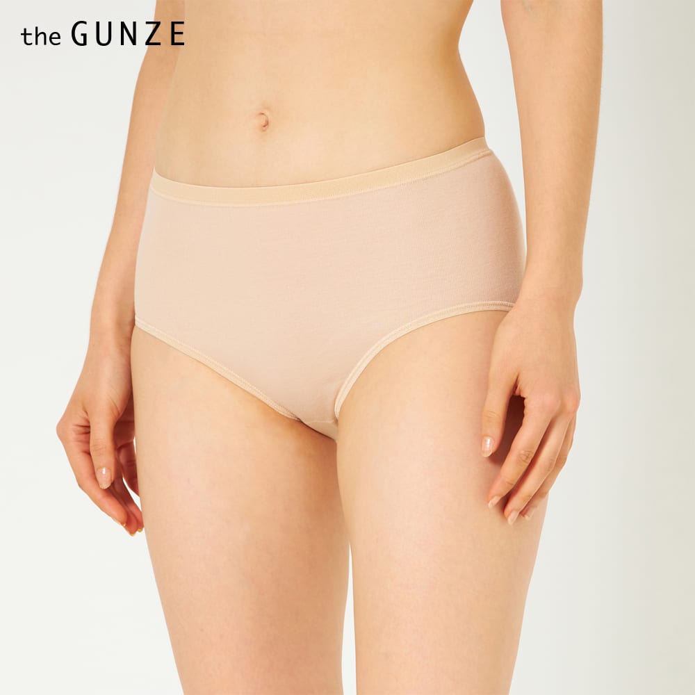 ＜GUNZE グンゼ＞ the GUNZE(ザグンゼ) 【ORGANIC】レギュラーショーツ（レディース）【まとめ買い対象】 ブラック M