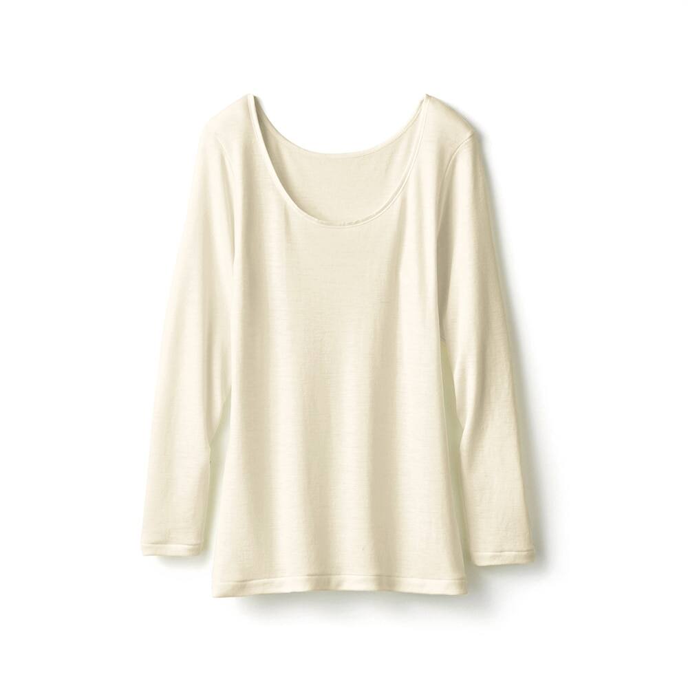Wool 8分袖インナー レディース Ck2746 レディース インナートップス