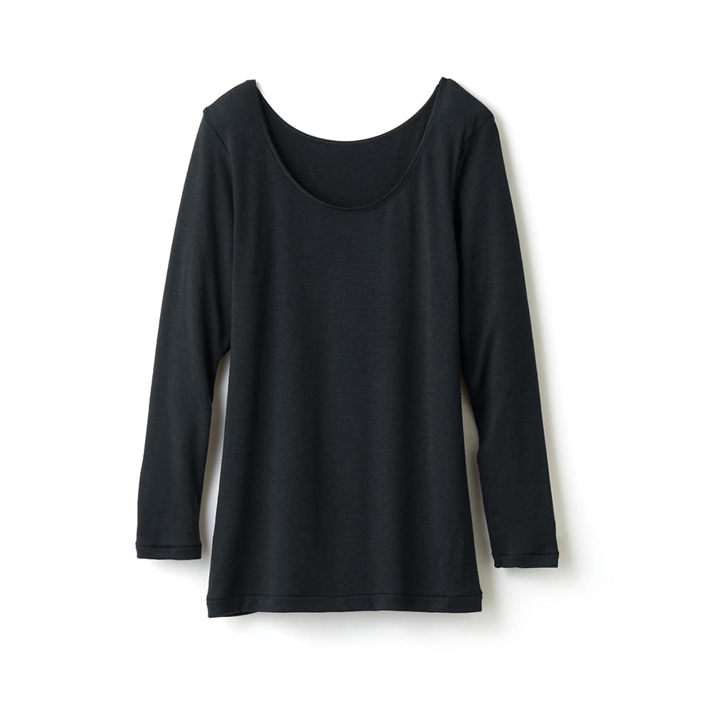 Wool 8分袖インナー レディース Ck2746 レディース インナートップス
