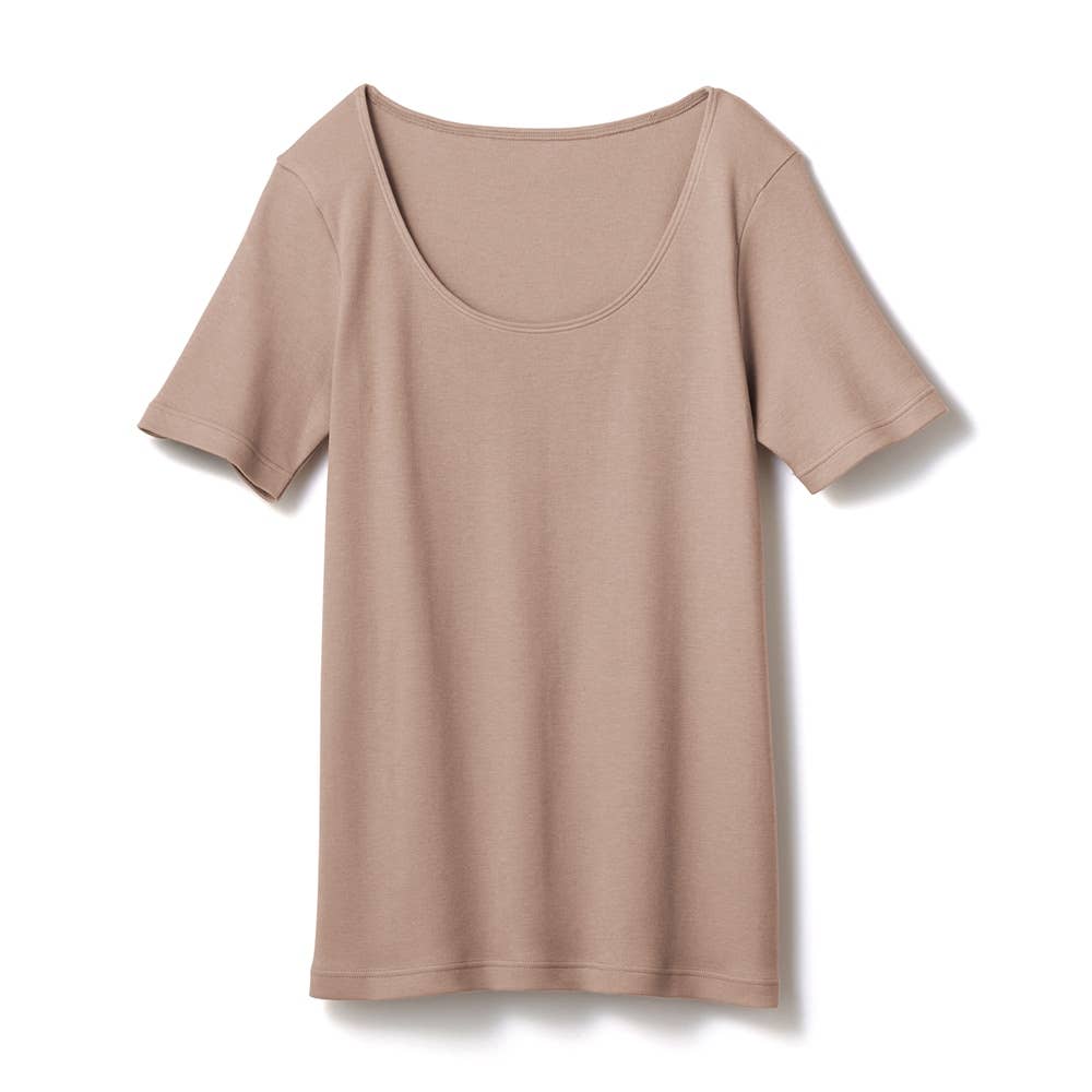【FOR WINTER】半袖インナー【SALE】 CK2850 ベールブラウン
