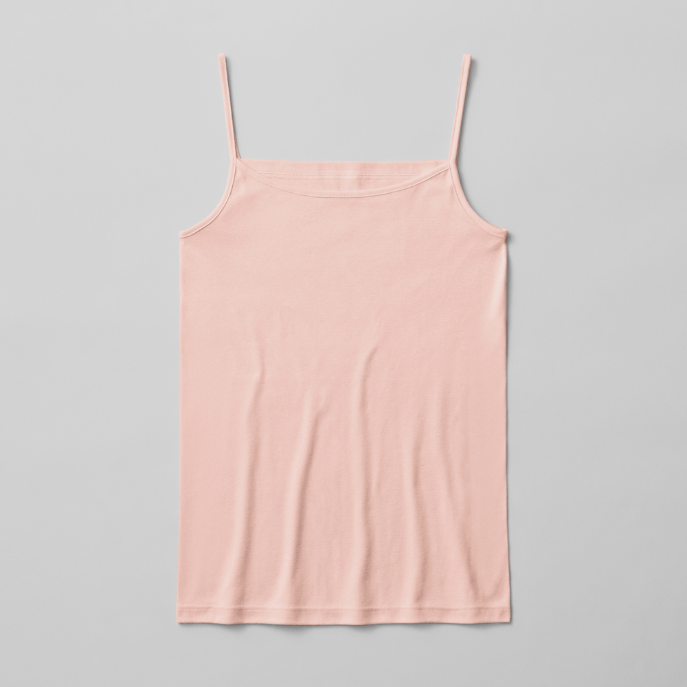 【綿100%】キャミソール CK3656 シェルピーチ