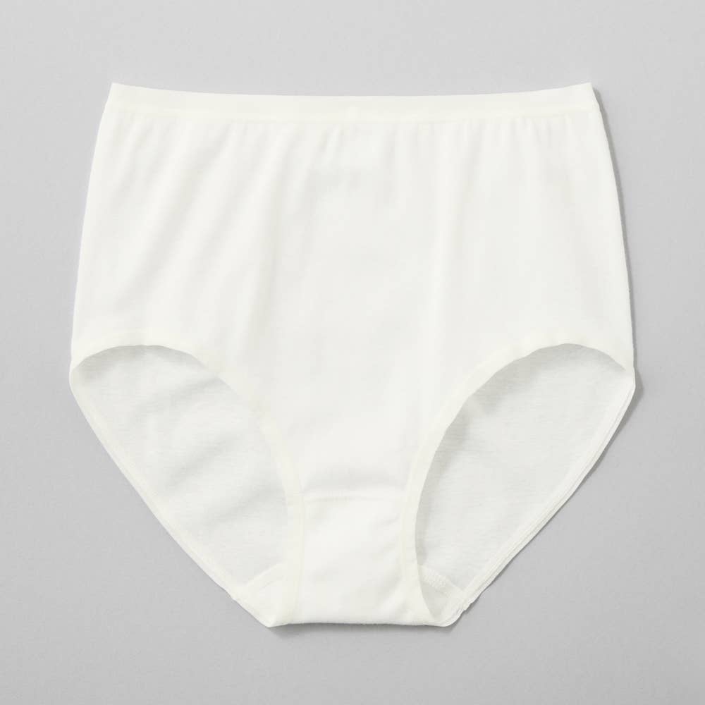 【綿100%】レギュラーショーツ CK3671 オフホワイト