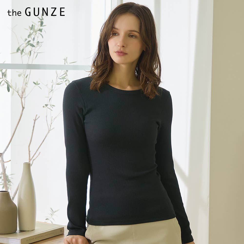 【綿100%リブ】長袖